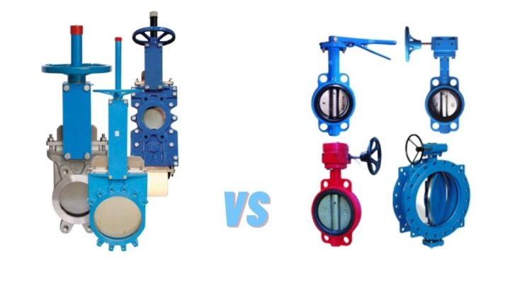 So sánh Van Cổng và Van Bướm