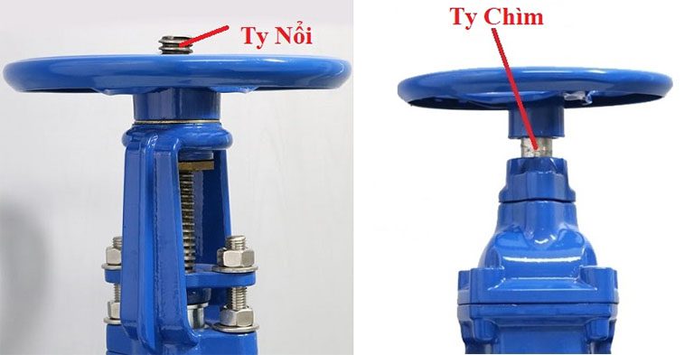 So Sánh Van Cổng Ty Nổi và Ty Chìm